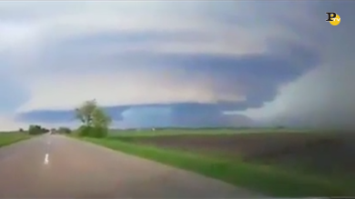 Il ciclone Alvin in Serbia