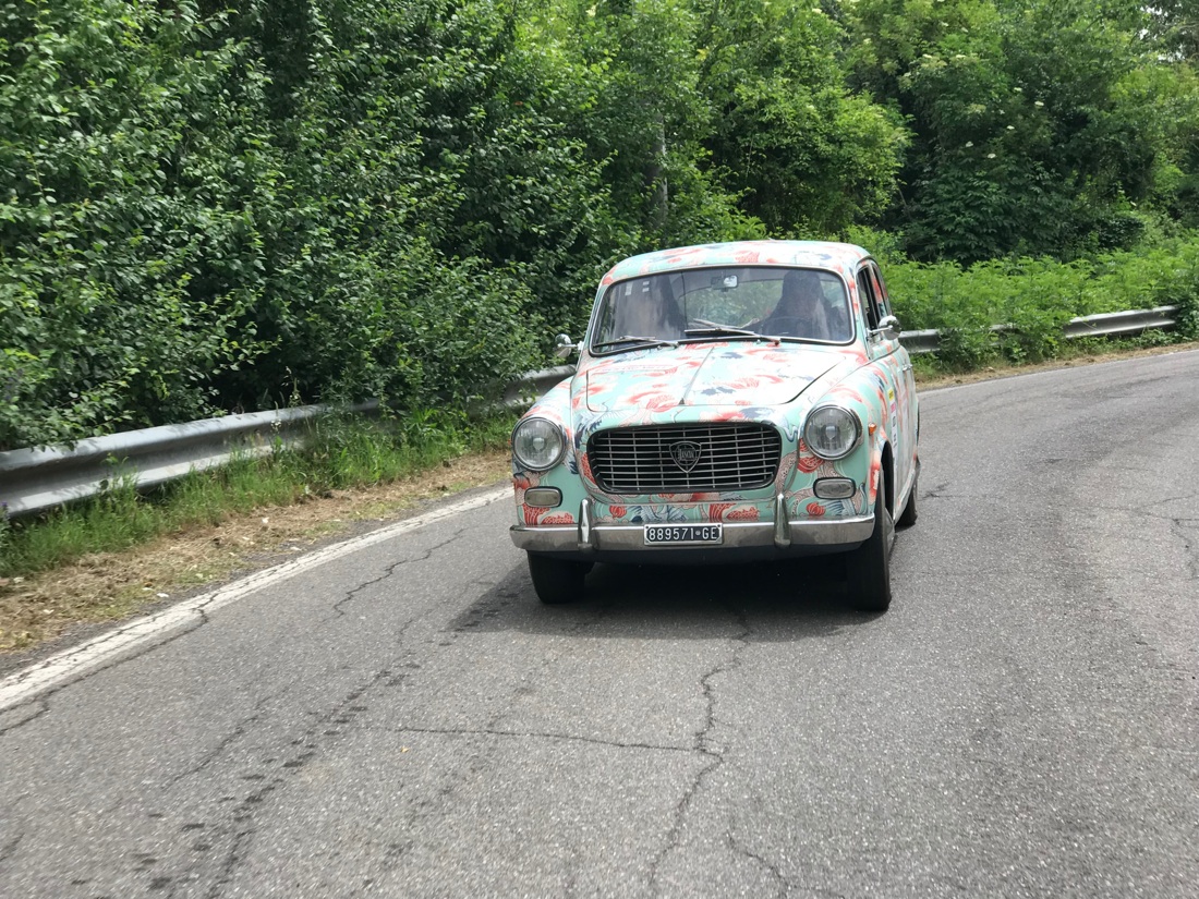 Due Italiane e una Lancia Appia: un rally tutto in rosa