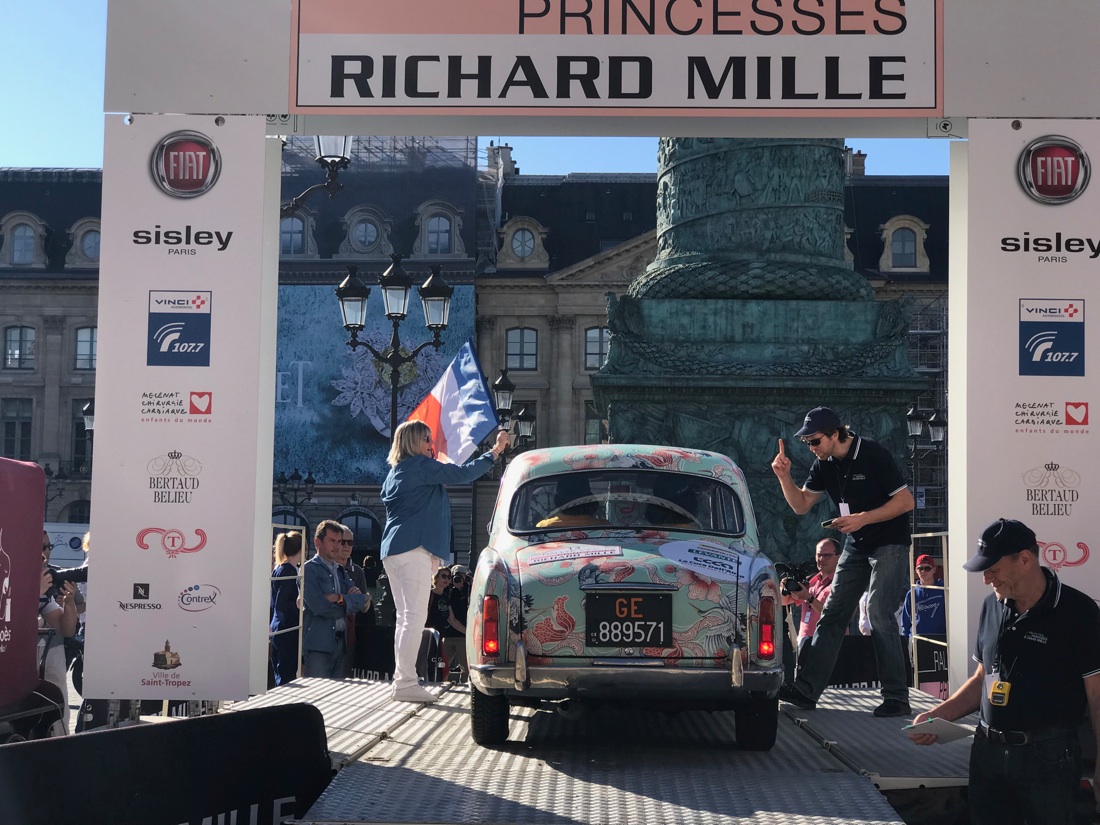 Due Italiane e una Lancia Appia: un rally tutto in rosa