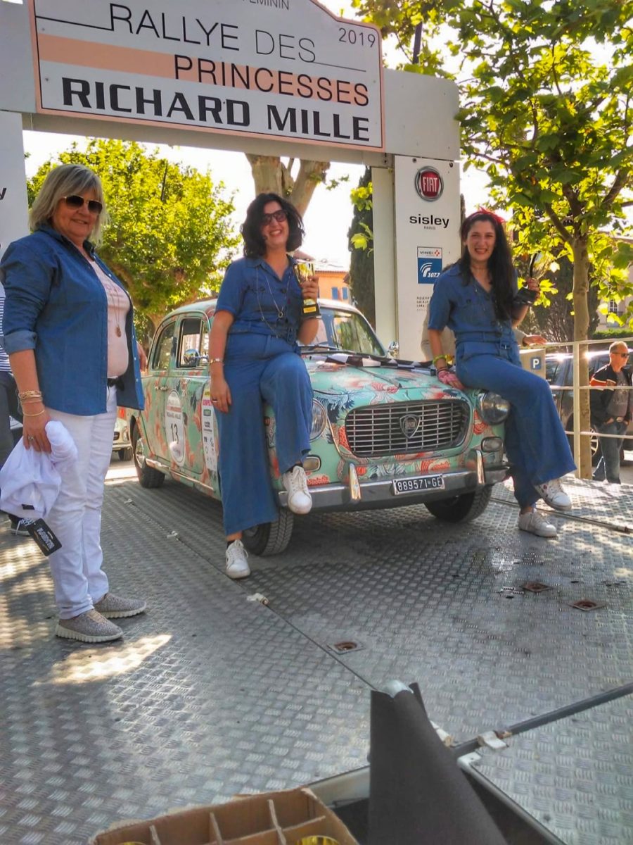 Due Italiane e una Lancia Appia: un rally tutto in rosa