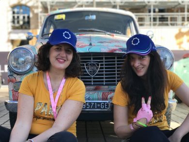 Due Italiane e una Lancia Appia: un rally tutto in rosa