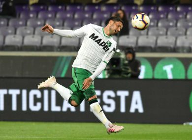 Milan, in arrivo Sensi dal Sassuolo