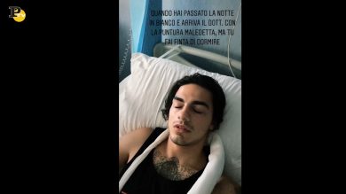 Amici, incidente in moto per il ballerino Alessio La Padula