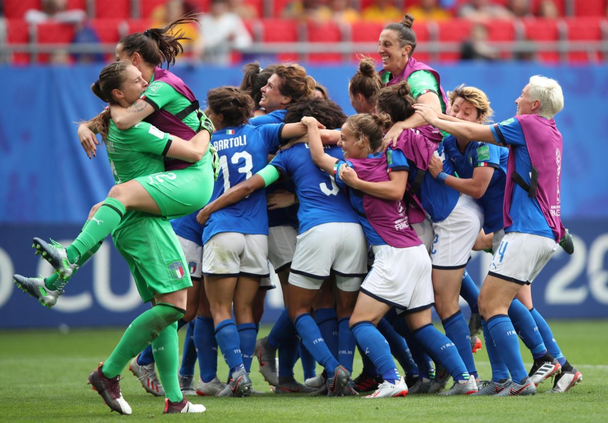 Galleria foto 'Italia femminile, che boom. Le immagini della vittoria contro l’Australia' - foto 2