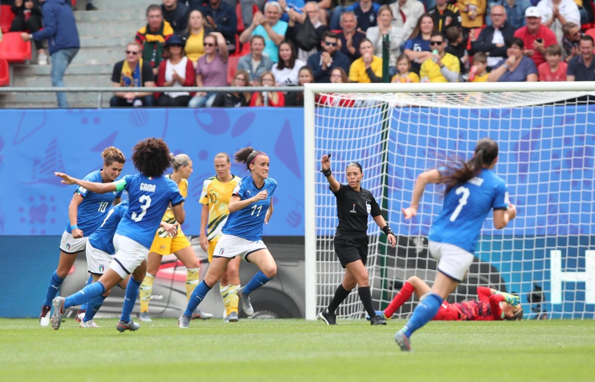 Galleria foto 'Italia femminile, che boom. Le immagini della vittoria contro l’Australia' - foto 3