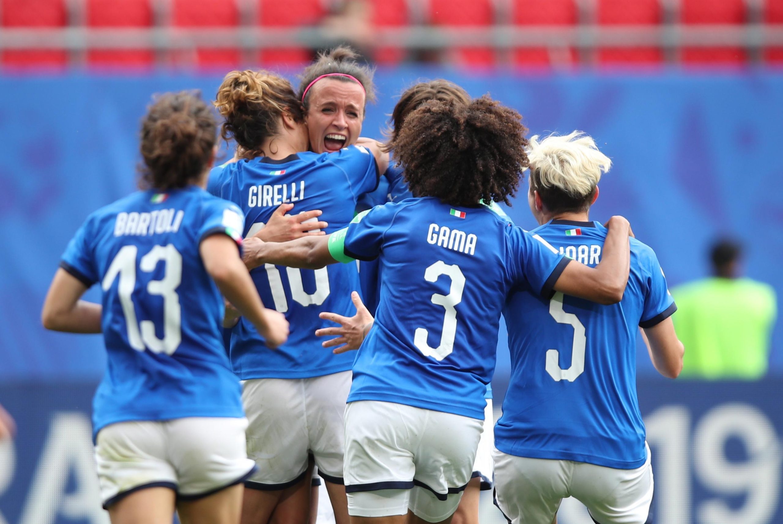 Italia femminile, che boom. Le immagini della vittoria contro l’Australia Italia femminile, che boom. Le immagini della vittoria contro l’Australia