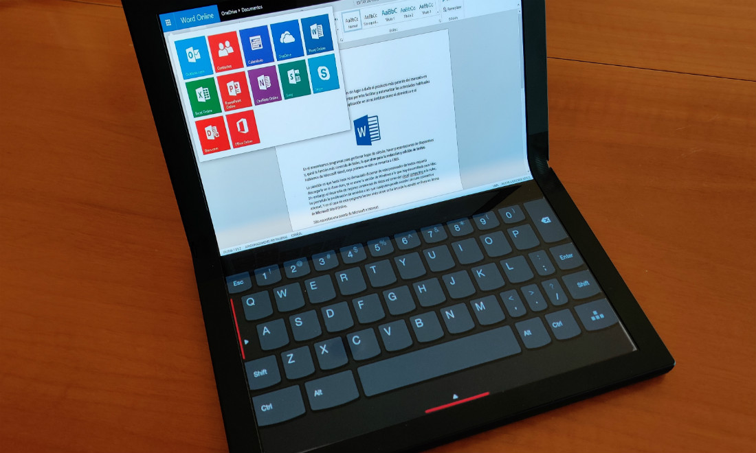 Pc pieghevole di Lenovo, la nostra prova in anteprima – Foto e video Pc pieghevole di Lenovo, la nostra prova in anteprima – Foto e video