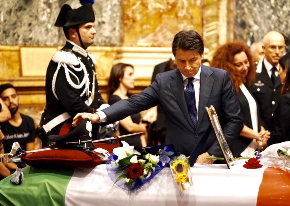 I funerali di Mario Cerciello Rega – Le Foto –