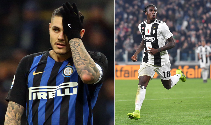 La pazza idea Juve: scambiare Icardi e Kean