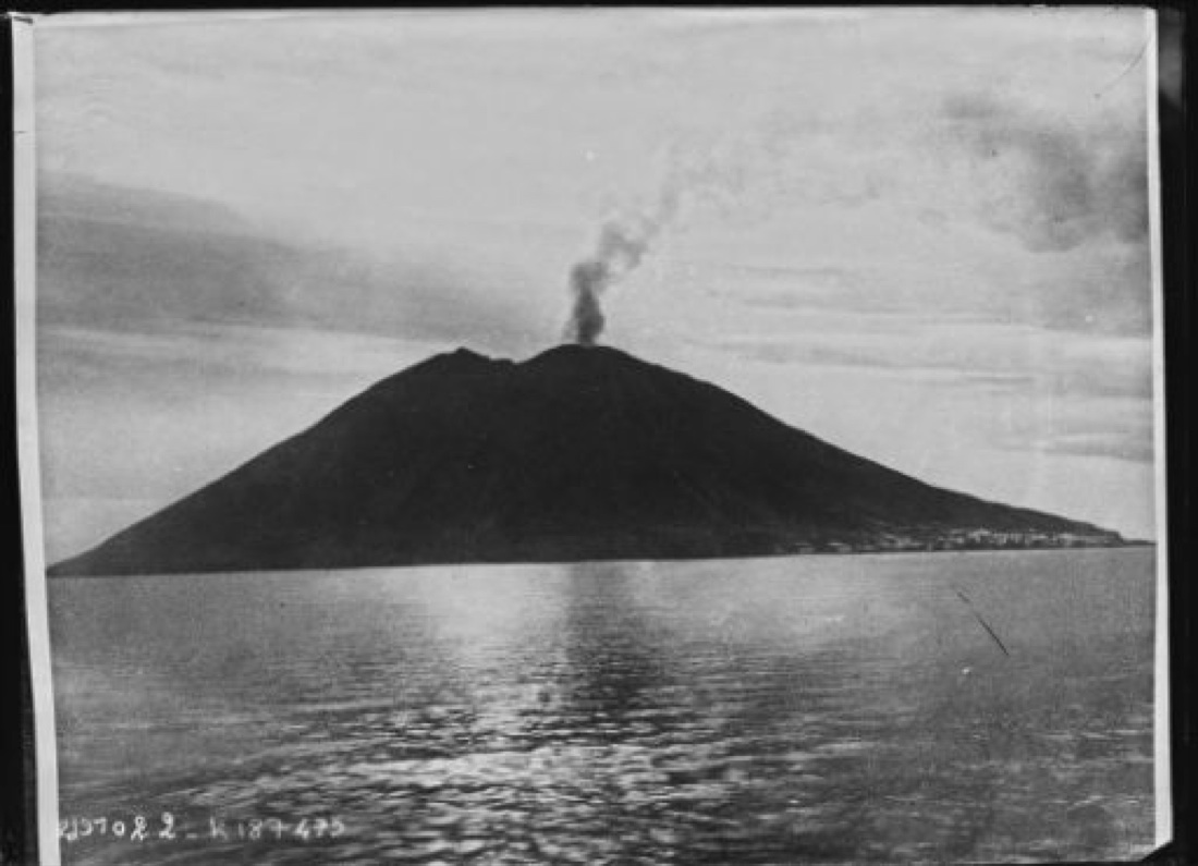Stromboli: l’eruzione del 1930 | foto