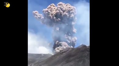 Etna in eruzione, il video dell’improvvisa esplosione