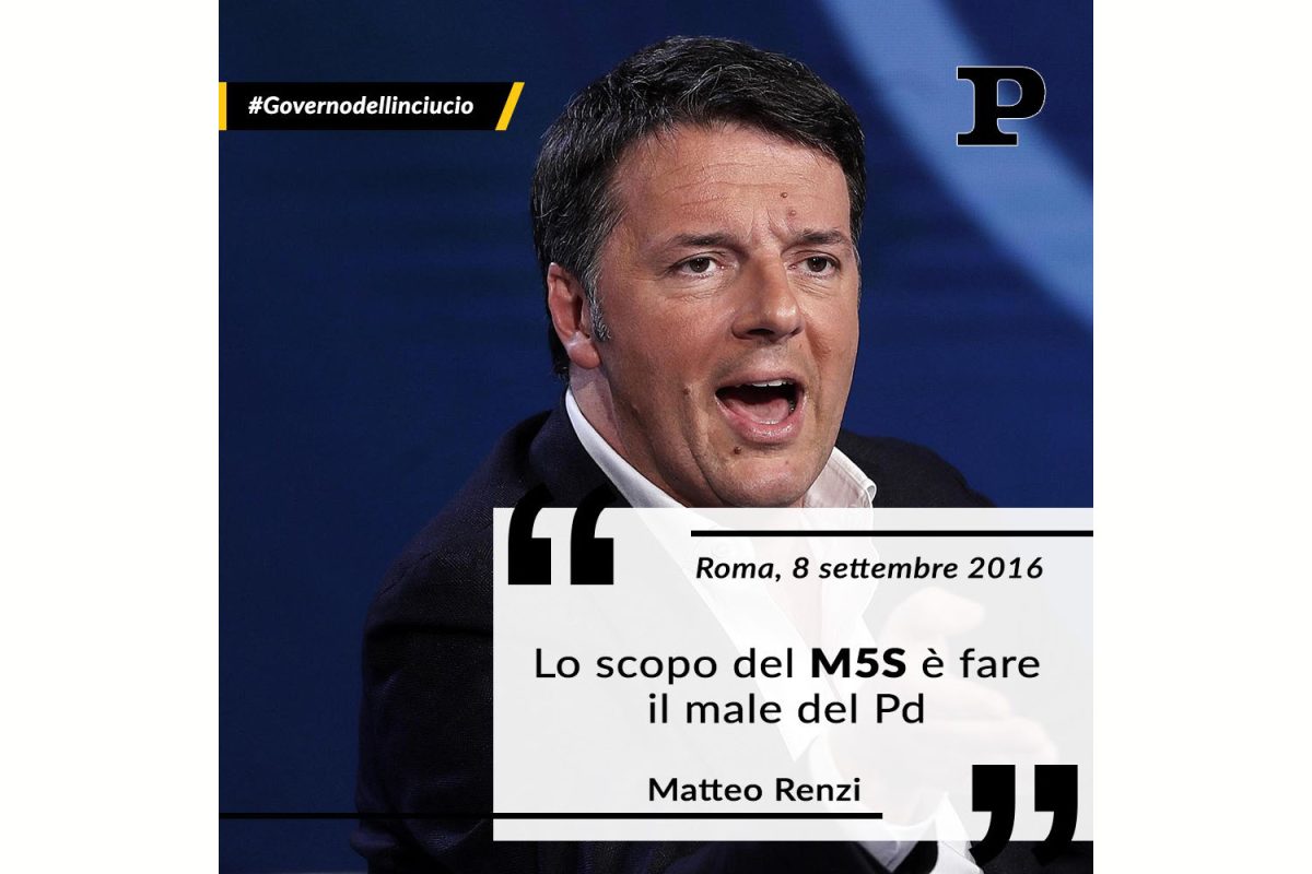 Galleria foto 'Pd contro M5S e M5S contro Pd. Le frasi, prima del Governo Conte-bis' - foto 12