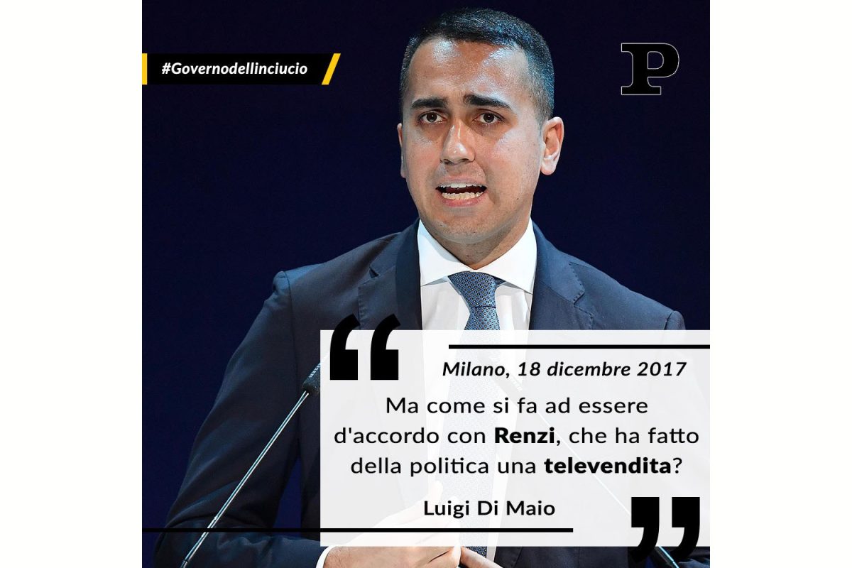 Galleria foto 'Pd contro M5S e M5S contro Pd. Le frasi, prima del Governo Conte-bis' - foto 5