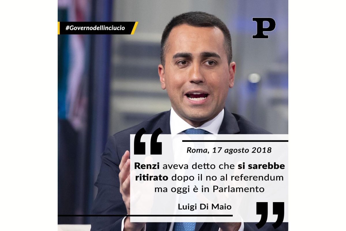 Galleria foto 'Pd contro M5S e M5S contro Pd. Le frasi, prima del Governo Conte-bis' - foto 3