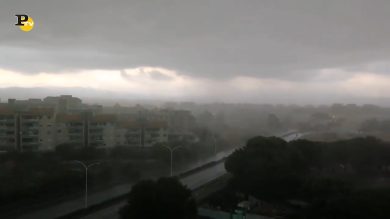 Cagliari, nubifragio sommerge la città sarda