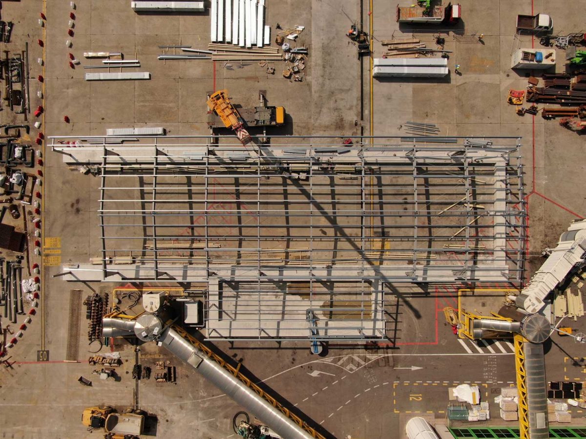 Le immagini dal drone dei lavori sulla pista di Linate | foto