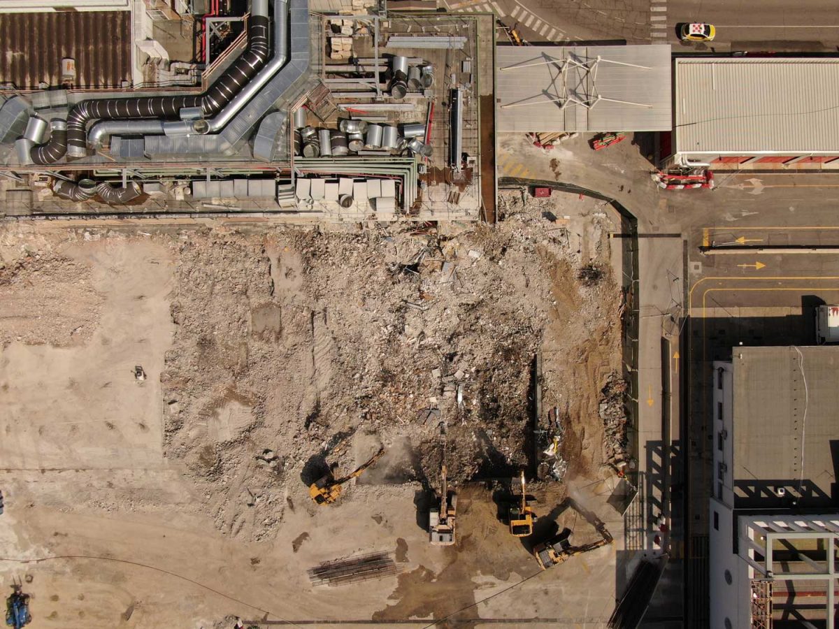 Galleria foto 'Le immagini dal drone dei lavori sulla pista di Linate | foto' - foto 4