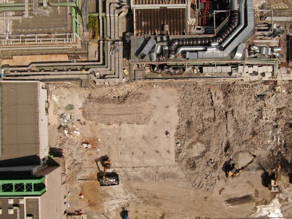 Galleria foto 'Le immagini dal drone dei lavori sulla pista di Linate | foto' - foto 2