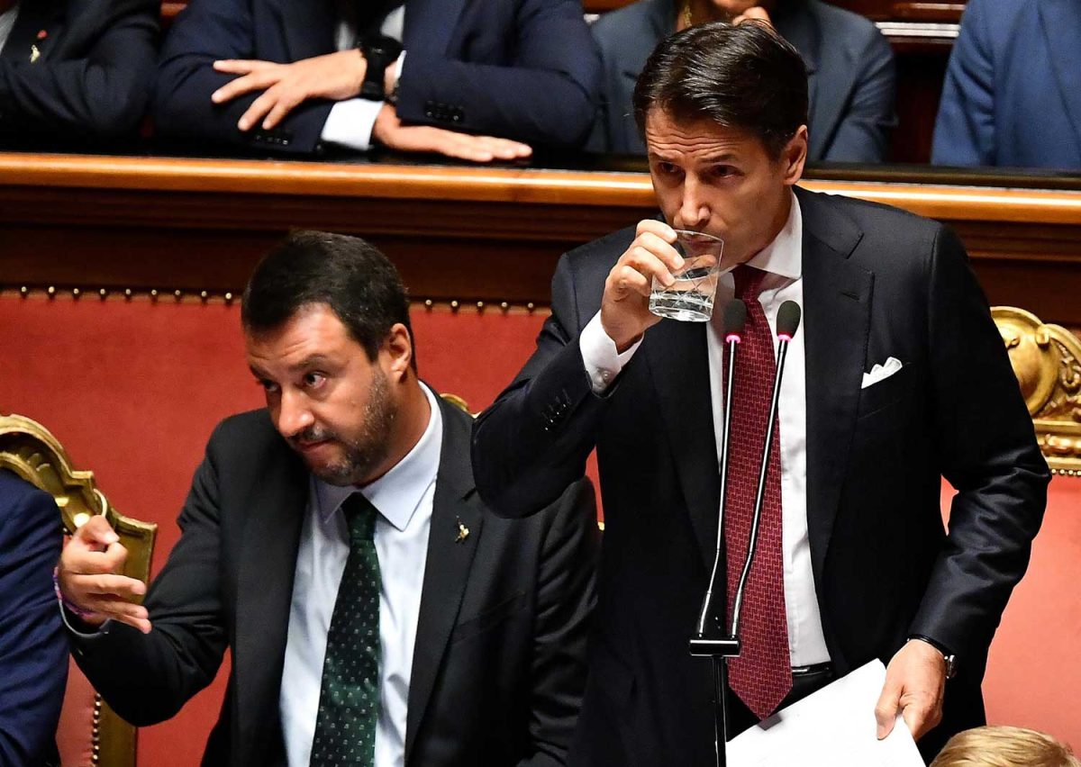 Galleria foto 'Le mille facce di Salvini al Senato | foto' - foto 2