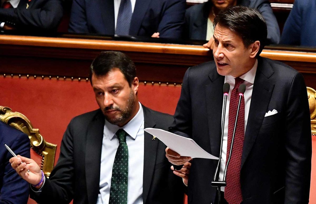 Galleria foto 'Le mille facce di Salvini al Senato | foto' - foto 4