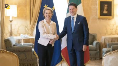 La Von der Leyen a Roma per discutere sui migranti con Conte