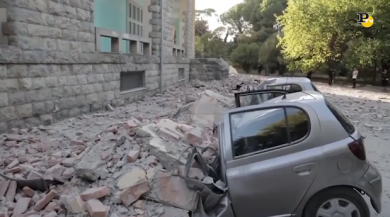 Terremoto in Albania: numerosi i crolli e i feriti