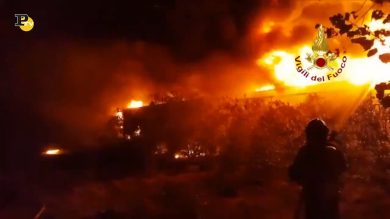 Salerno, allarme nube tossica a Battipaglia