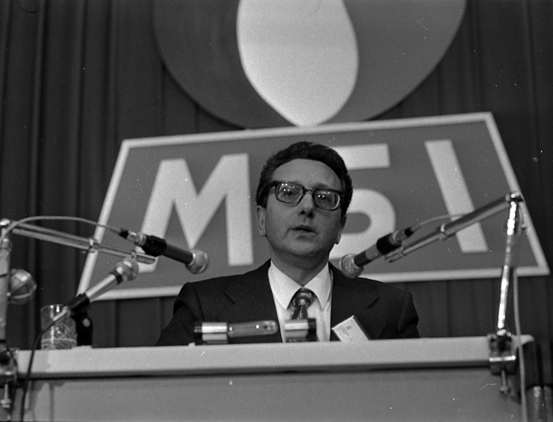 E’ morto Stefano Delle Chiaie: storia e foto del “fantasma” nero