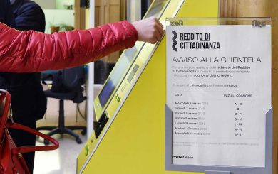 Reddito di Cittadinanza a beneficio del Sud