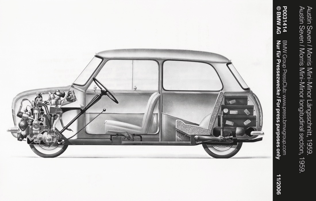 La Mini ha compiuto 60 anni. Storia e foto