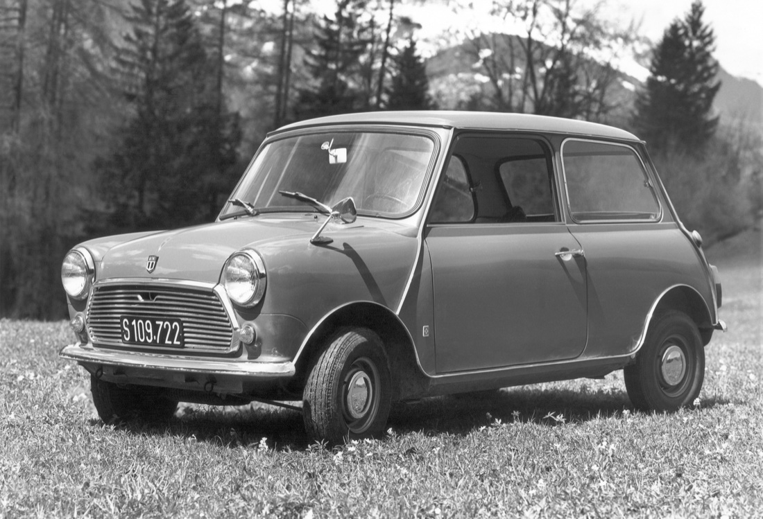 La Mini ha compiuto 60 anni. Storia e foto