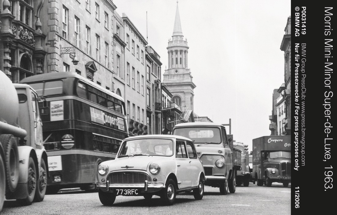 La Mini ha compiuto 60 anni. Storia e foto