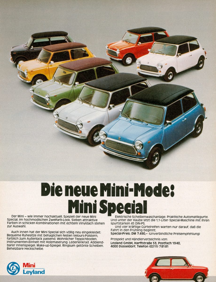 La Mini ha compiuto 60 anni. Storia e foto