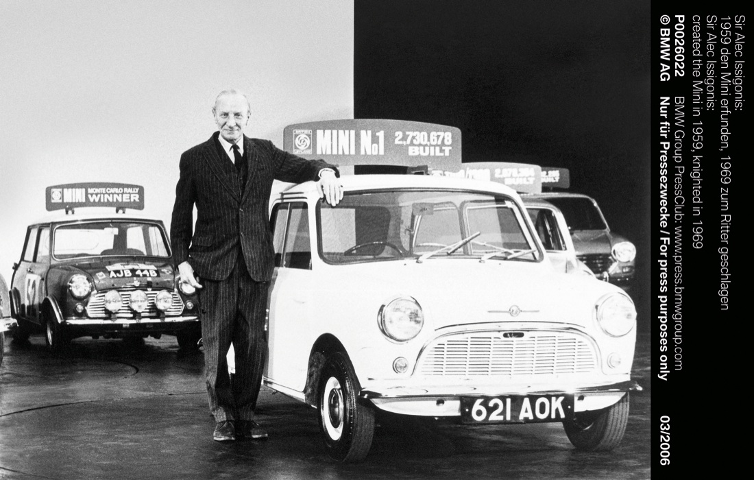 La Mini ha compiuto 60 anni. Storia e foto