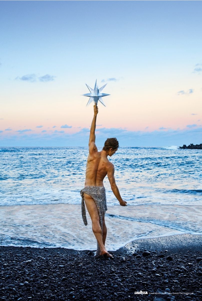 Calendario Lavazza 2020: gli scatti sono di LaChapelle