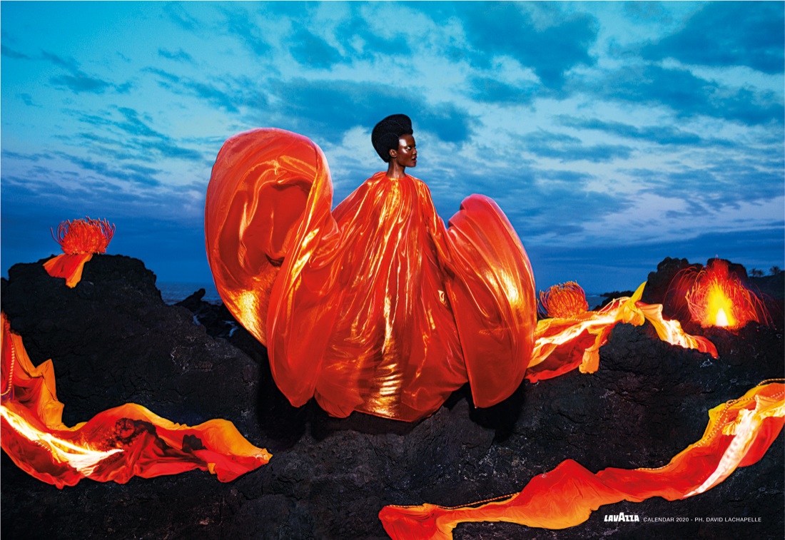 Calendario Lavazza 2020: gli scatti sono di LaChapelle