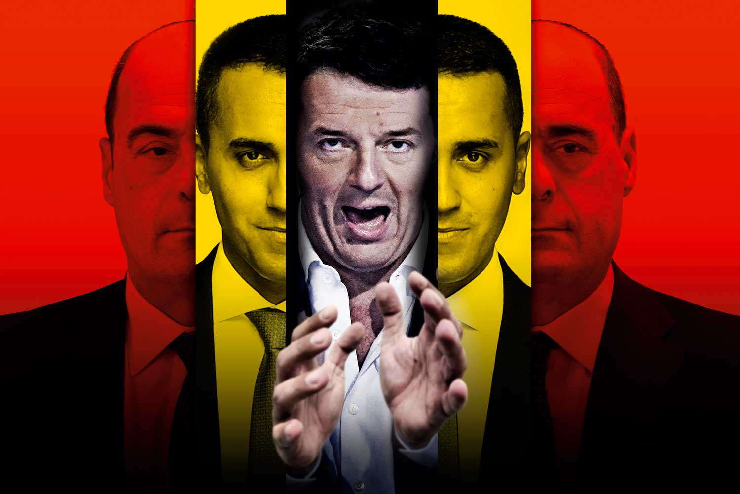 Pd-M5S, intesa o morte! Pd-M5S, intesa o morte!