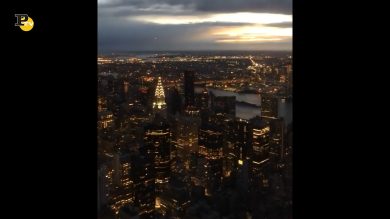 New York, vista spettacolare dall’Empire State Building