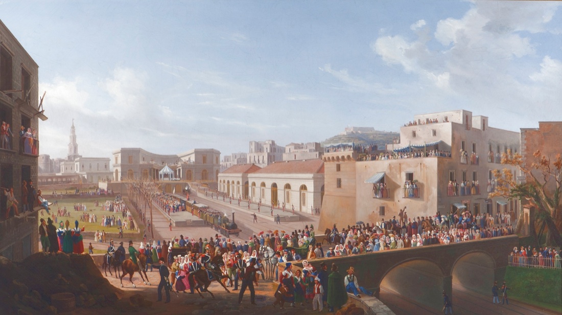 Napoli-Portici: 180 anni fa la prima ferrovia italiana