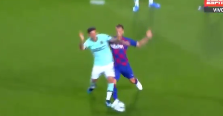 Barcellona-Inter, il rigore negato da Skomina a Sensi I VIDEO