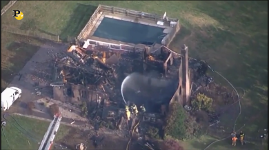 Esplosione di una casa in Virginia