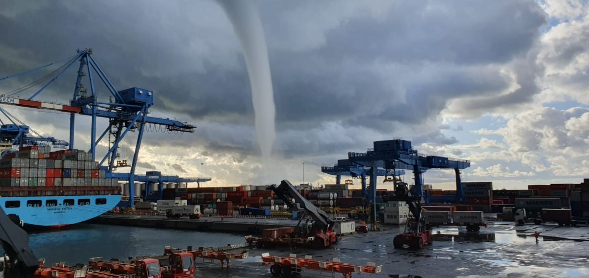 Tromba d’aria su Genova, 7 novembre | foto