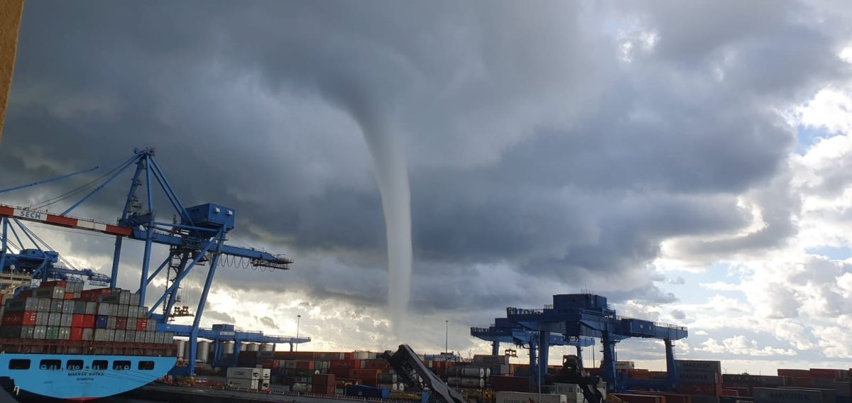Tromba d’aria su Genova, 7 novembre | foto