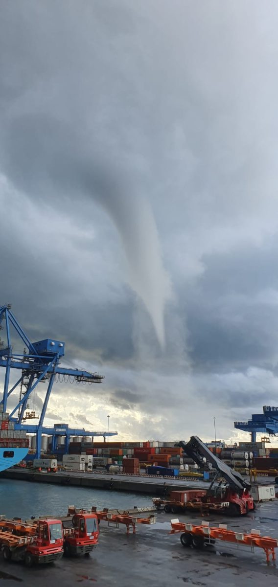 Tromba d’aria su Genova, 7 novembre | foto