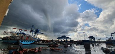 Tromba d’aria su Genova, 7 novembre | foto