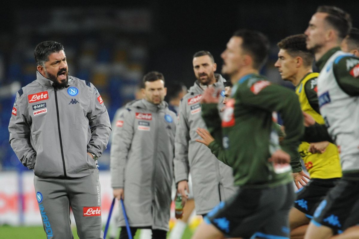 Galleria foto 'Gattuso, tutte le immagini del debutto con il Napoli' - foto 3