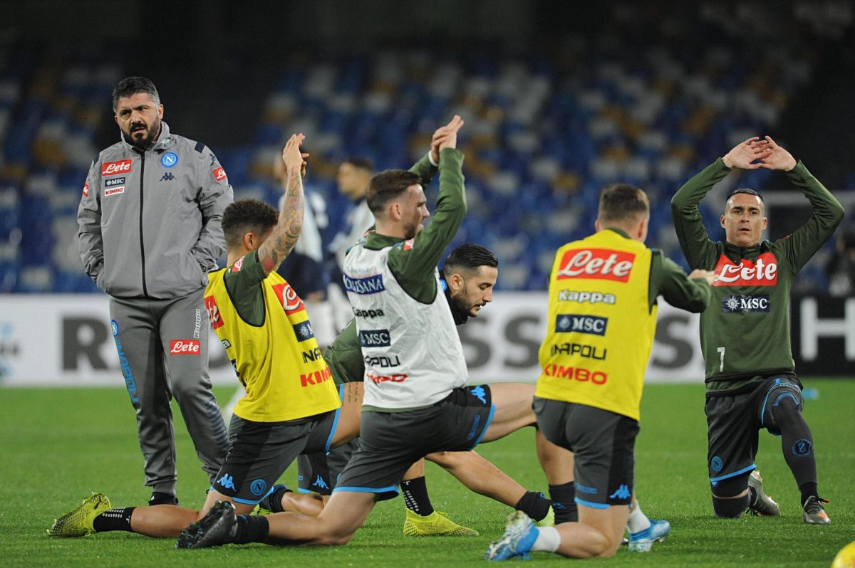 Galleria foto 'Gattuso, tutte le immagini del debutto con il Napoli' - foto 2