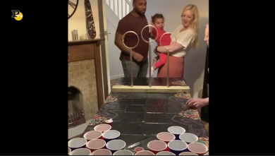 Una bimba futura stella della pallacanestro