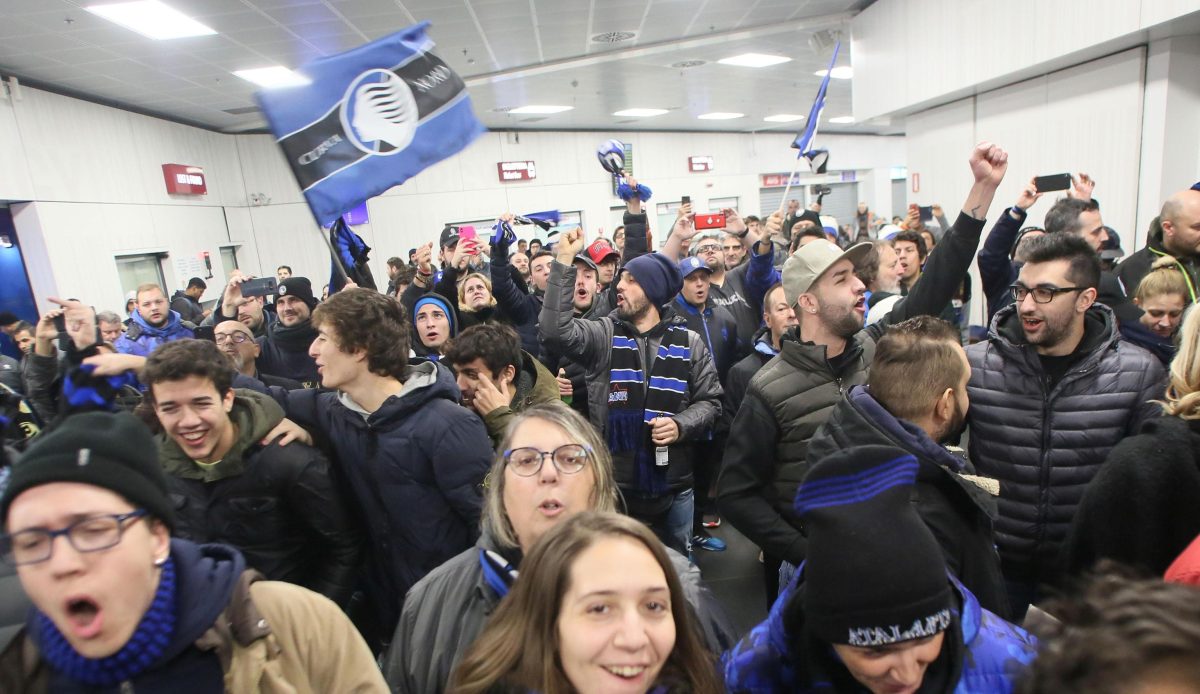 Galleria foto 'Atalanta, storica qualificazione Champions: la festa nella notte' - foto 4