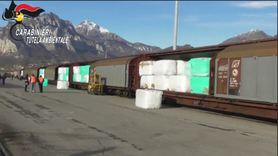 Sequestrate dai Carabinieri 815 tonnellate di rifiuti industriali